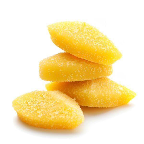 sweet-saffron-semolina-sweets-isolated-white-background Frozen Egyptian Mango